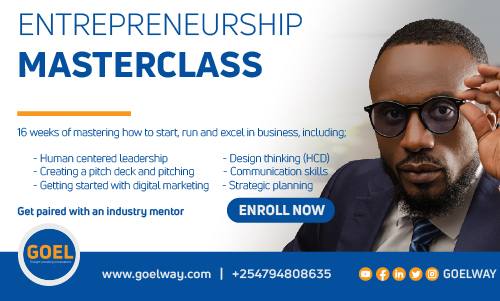 Entrepreneurship masterclass goelway